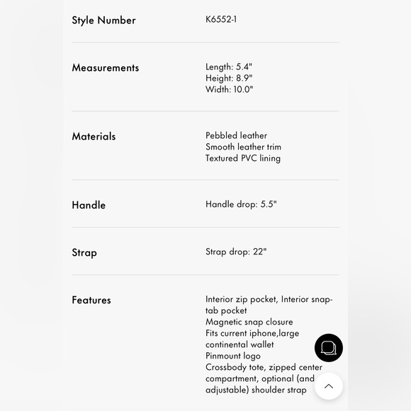 Kate Spade Knott Medium Crossbody Tote Manta Blue - Picture 9 of 9